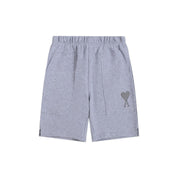 Short gris  à petit logo ami de cœur gris