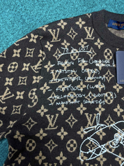 LV - Pull Marron avec Monogram