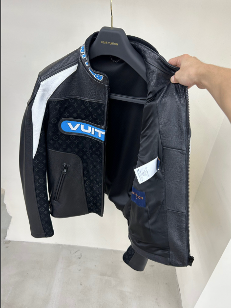 LV - Blouson motard racing