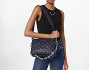 Sac Coussin bleu marine  facture