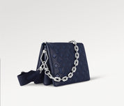 Sac Coussin bleu marine  facture