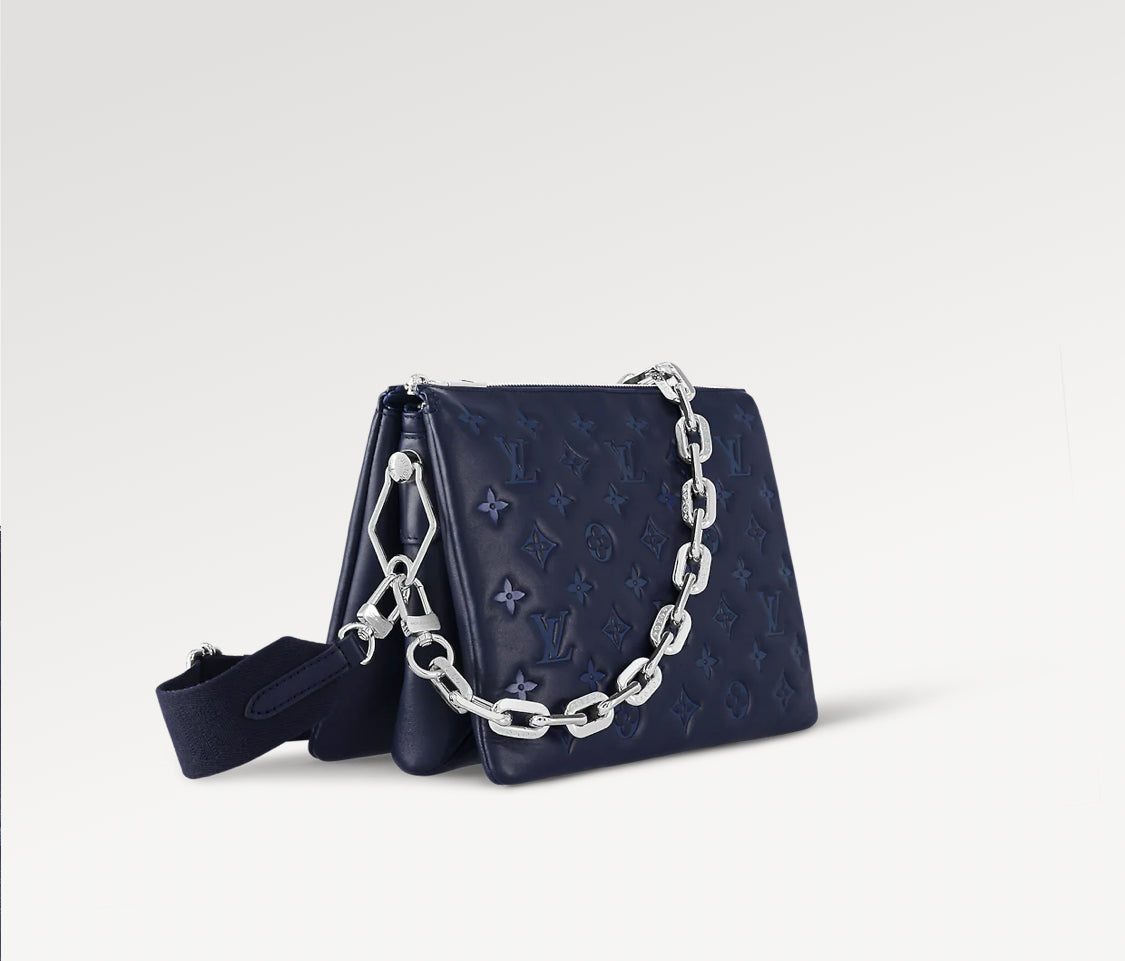 Sac Coussin bleu marine  facture